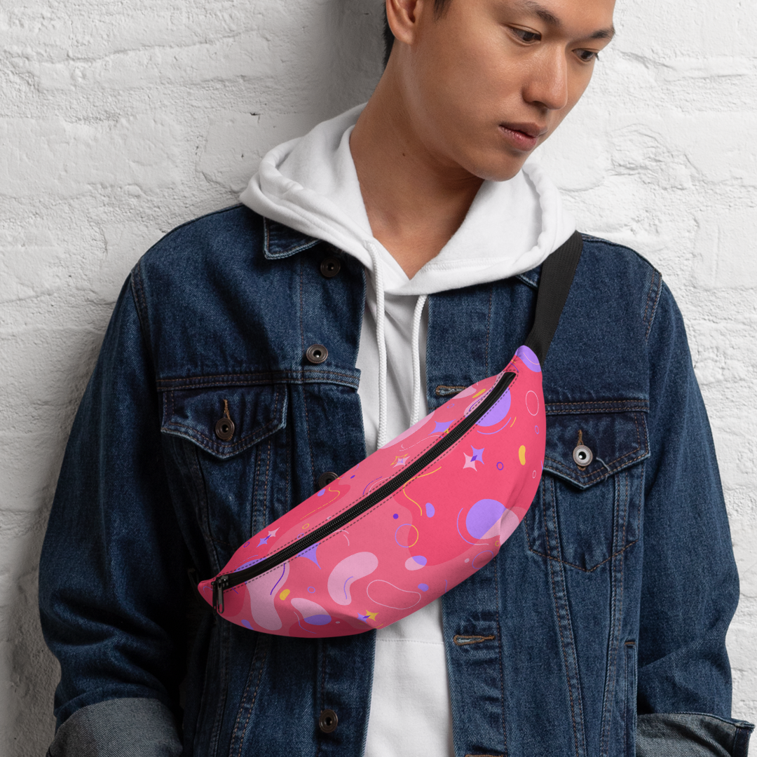 Shape Pattern Pink - Bag