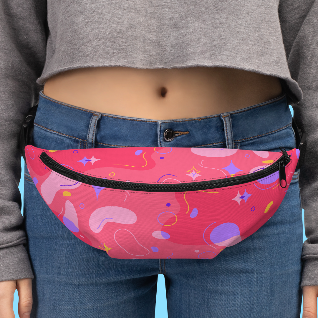 Shape Pattern Pink - Bag