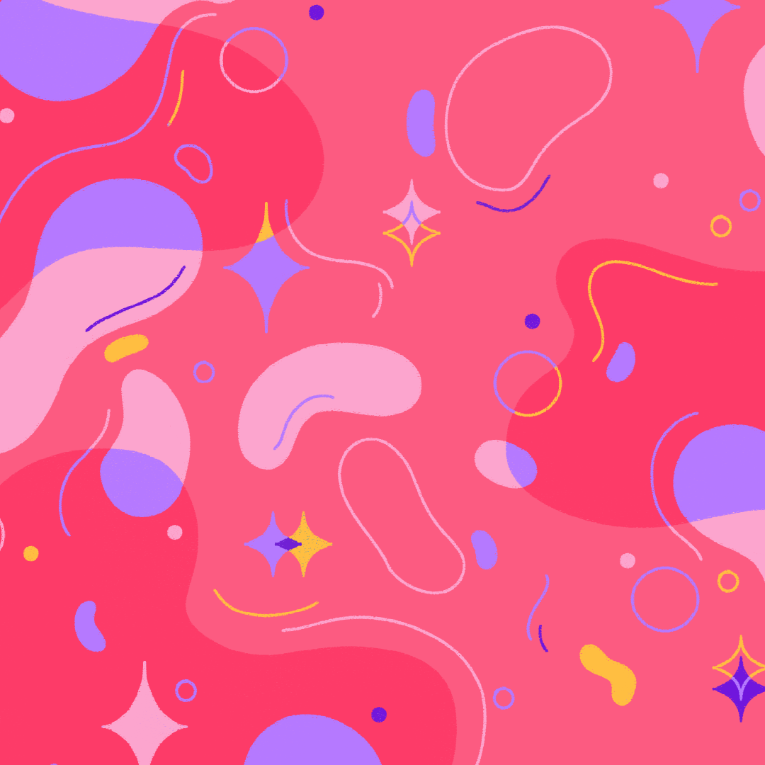 Shape Pattern Pink - Bag