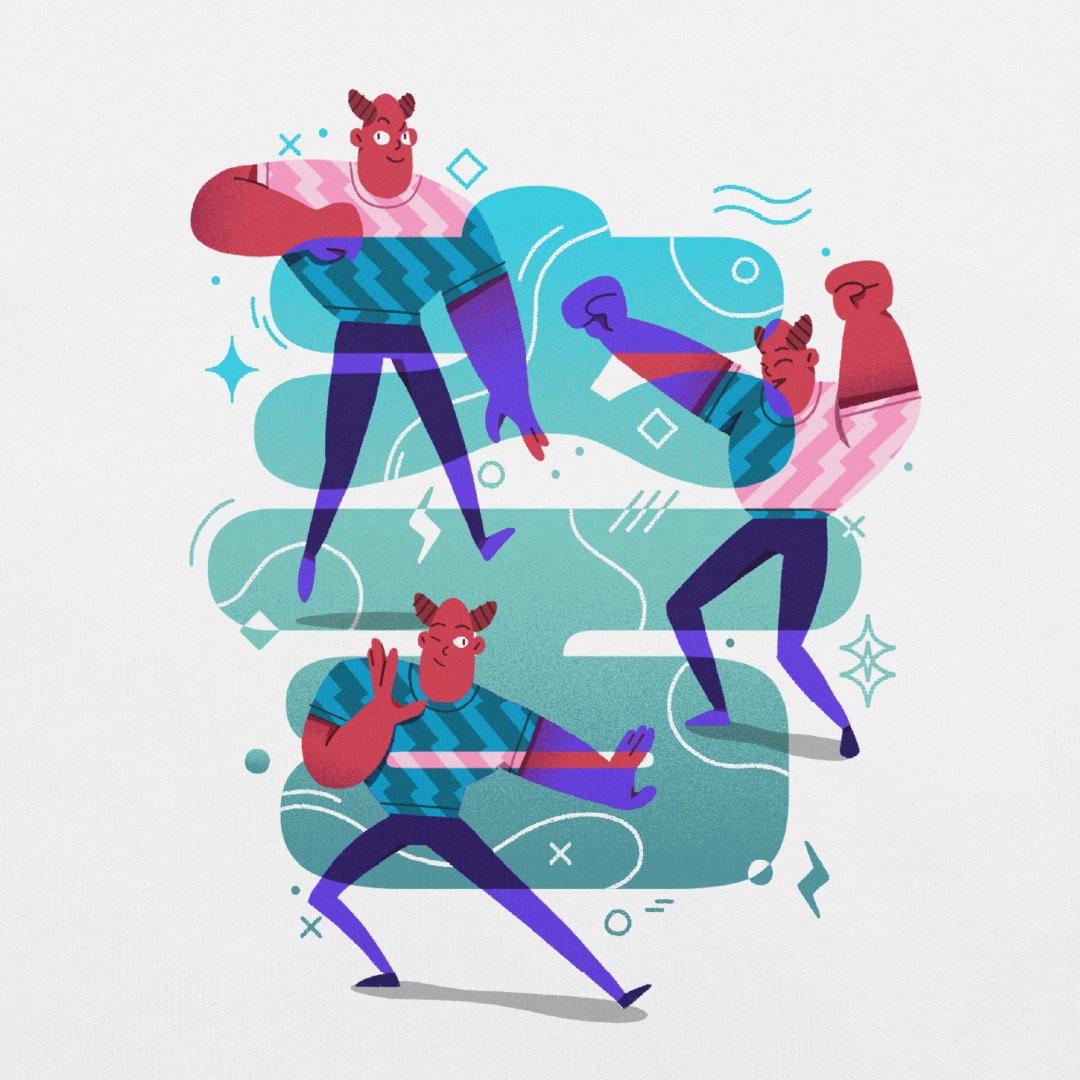 Demon Dance - T-shirt