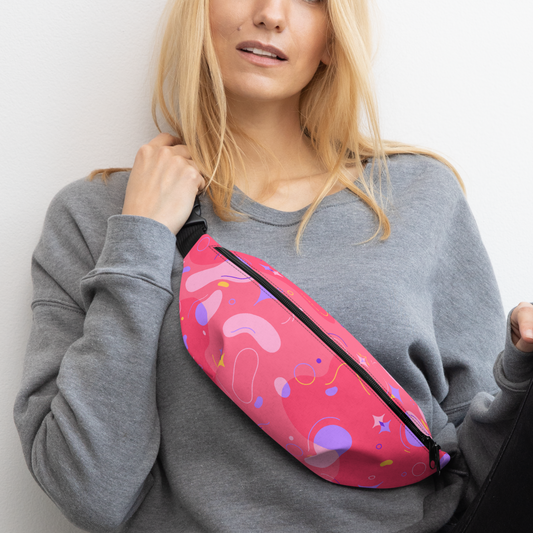 Shape Pattern Pink - Bag