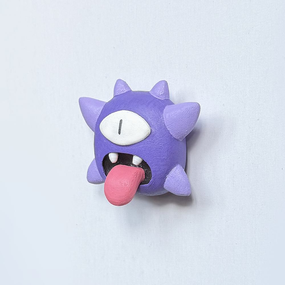 Purple Tongue Demon - Magnet