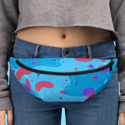 Shape Pattern Blue - Bag