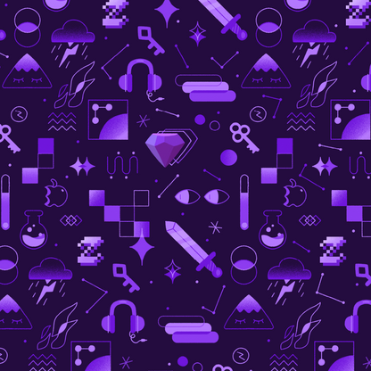 Video Game Pattern - Bag