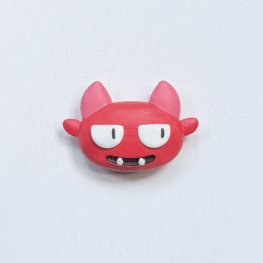 Red Head Demon - Magnet